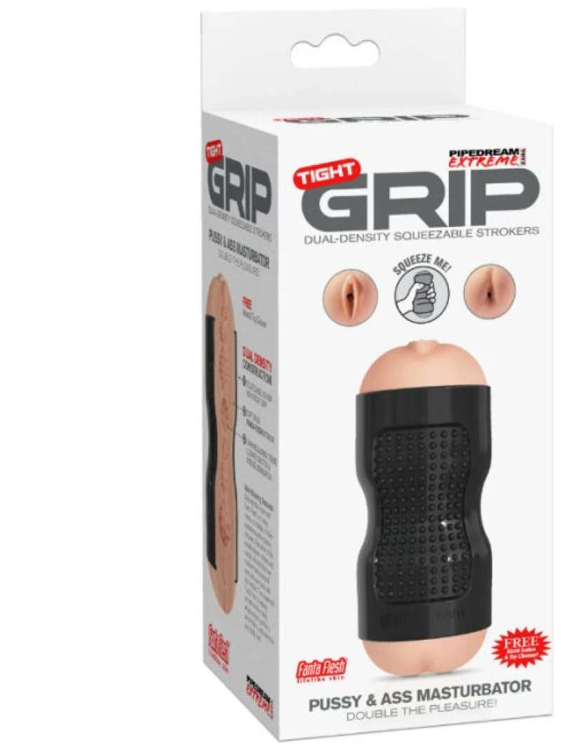 PIPEDRAM EXTREME TOYZ TIGHT PUSSY & ASS MASTURBATOR