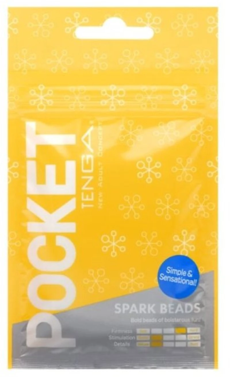 TENGA SPARK BEARDS POCKET STROKER