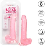 CALEX SIZE QUEEN DILDO - PINK 20.3 CM