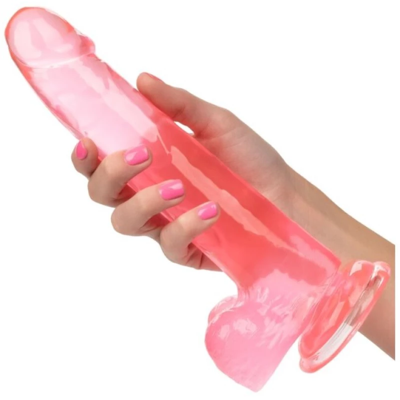 CALEX SIZE QUEEN DILDO - PINK 20.3 CM
