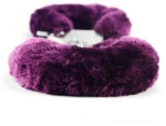 Furry Metal Handcuffs Purple