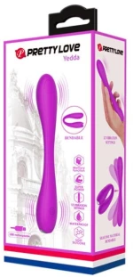 Δονητής Yedda Vibrator Bendable USB Silicone Purple