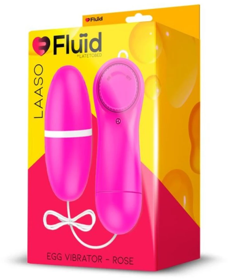 Laaso Multi-Speed Vibrating Egg Remote Control Rose