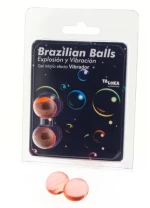 ΛΙΠΑΝΤΙΚΟ ΤΖΕΛ TALOKA - 2 BRAZILIAN BALLS VIBRATING EFFECT EXCITING GEL