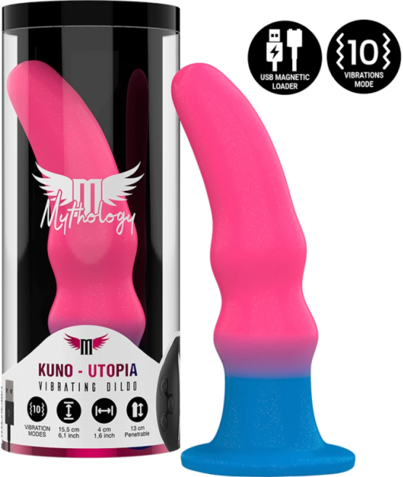 ΔΟΝΗΤΗΣ MYTHOLOGY KUNO UTOPIA DILDO M VIBRATOR WATCHME WIRELESS TECHNOLOGY COMPATIBLE