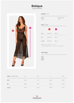 ΓΥΝΑΙΚΕΙΟ ΝΥΧΤΙΚΟ OBSESSIVE - ESTIQUA CHEMISE