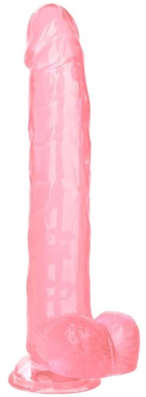 CALEX SIZE QUEEN DILDO - PINK 25.5 CM