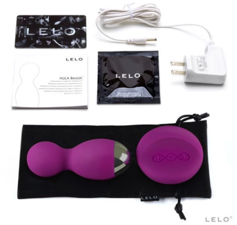 LELO  HULA BEADS DEEP ROSE