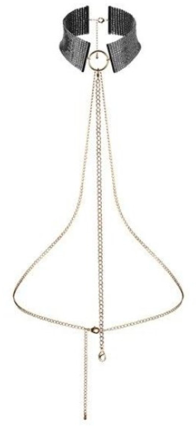 DÉSIR MÉTALLIQUE COLLAR BLACK