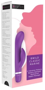 B SWISH - BWILD CLASSIC MARINE RABBIT VIBRATOR PURPLE