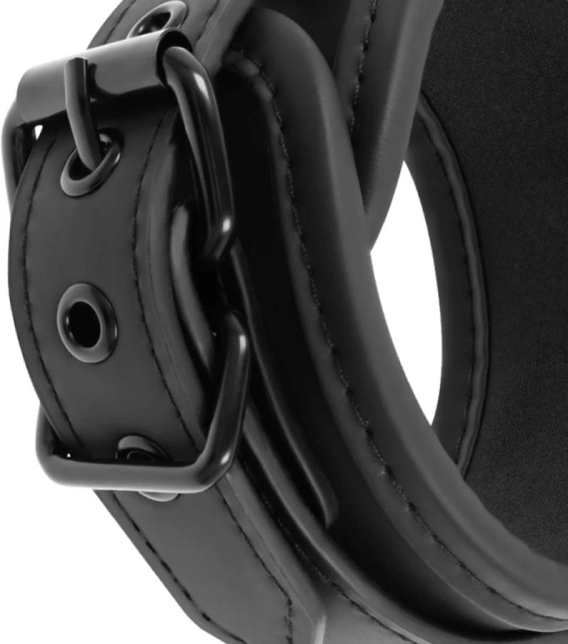 FETISH SUBMISSIVE CUFFS  WITH PULLER