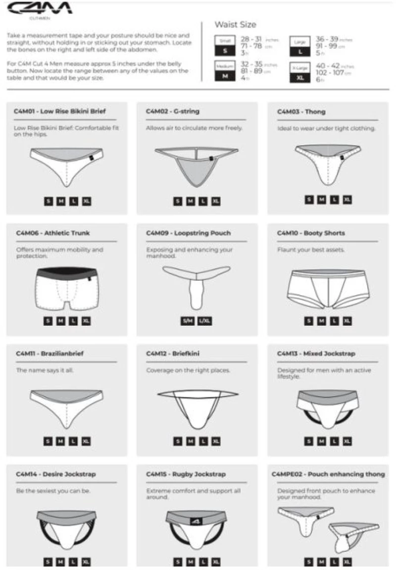 CUT4MEN - BRIEFKINI RAINBOW S