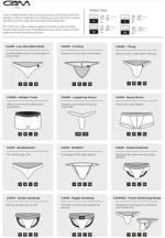 CUT4MEN - BRIEFKINI RAINBOW S