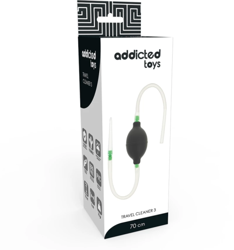 ADDICTED TOYS   BLACK ENEMA SET