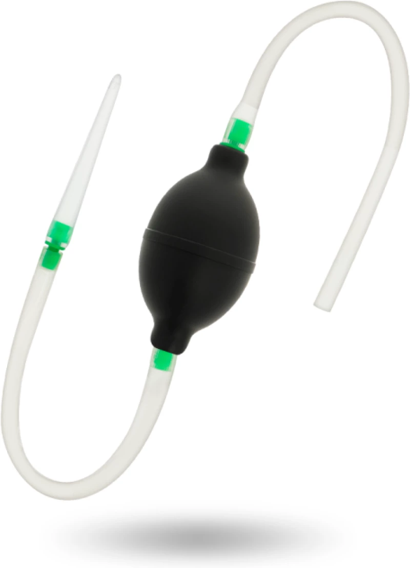ADDICTED TOYS   BLACK ENEMA SET