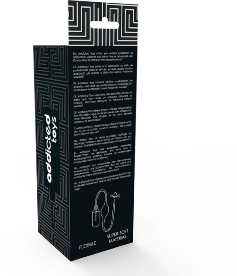 ADDICTED TOYS   BLACK ENEMA SET