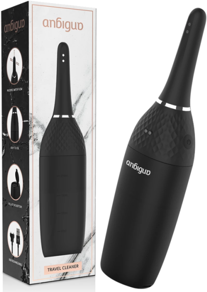 ANBIGUO RECHARGEABLE TRAVEL ANAL CLEANER 5 INTENSITIES