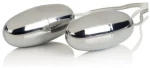CALEX VIBRATING BULLETS SILVER  DUO