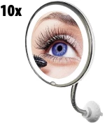 Μεγεθυντικός Καθρέφτης με Φωτισμό Led - Flexible Mirror 10x Magnification