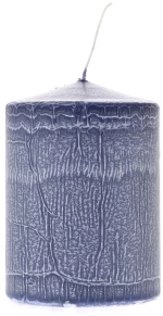 Κερί Κύλινδρος Μπλε Frosted 7x10cm - 28976367