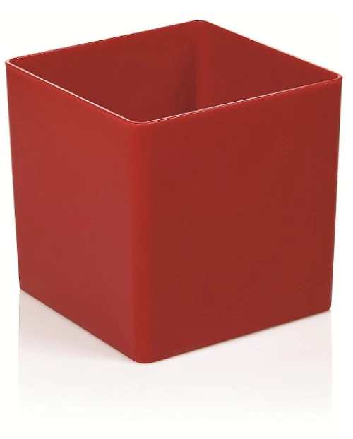 Γλάστρα Τετράγωνη 15cm Κόκκινη - 5206753017530