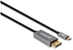 Καλώδιο Displayport Manhattan 8K@60Hz USB-C to 1.4 kabel 3m