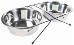 Ταΐστρα Trixie 24832 Dog Pet combination feeder & waterer 2x0.75 l
