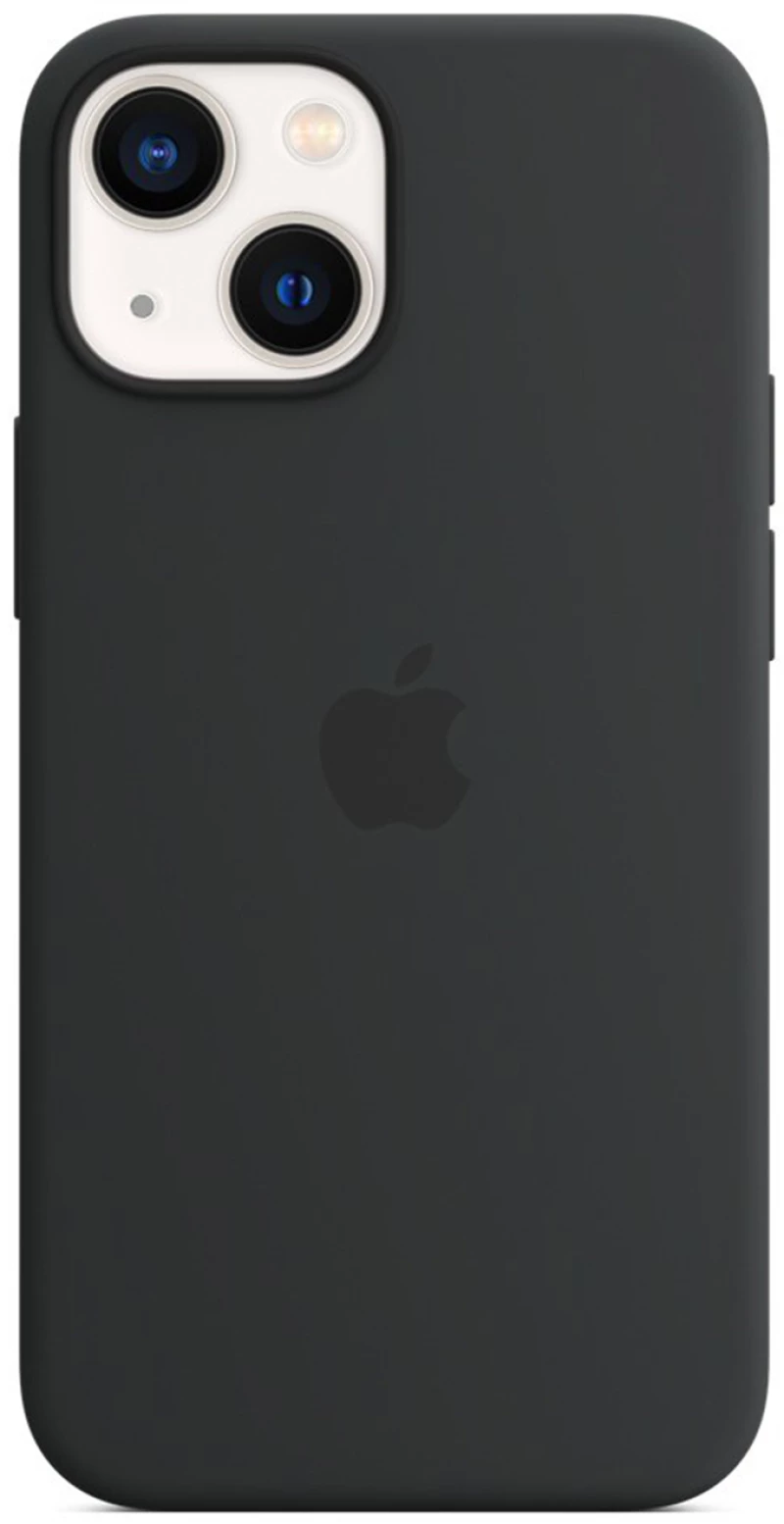 iPhone 13 mini Silicone Case Midnight - MagSafe