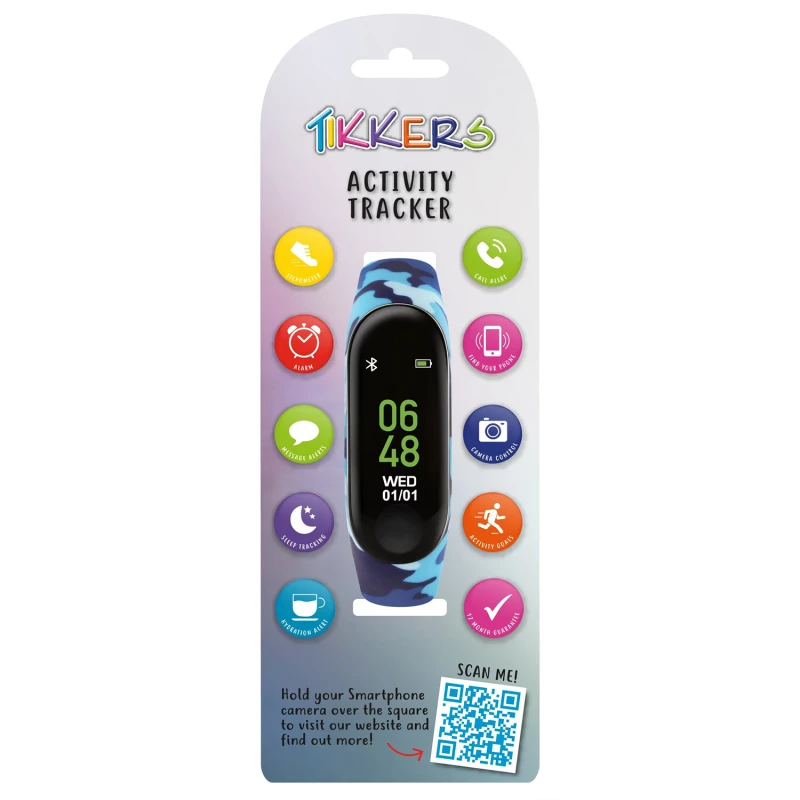 Activity Tracker Παιδικό Blue Military