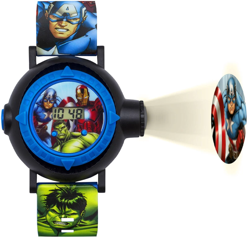 Ρολόι με Μίνι Προβολέα Avengers