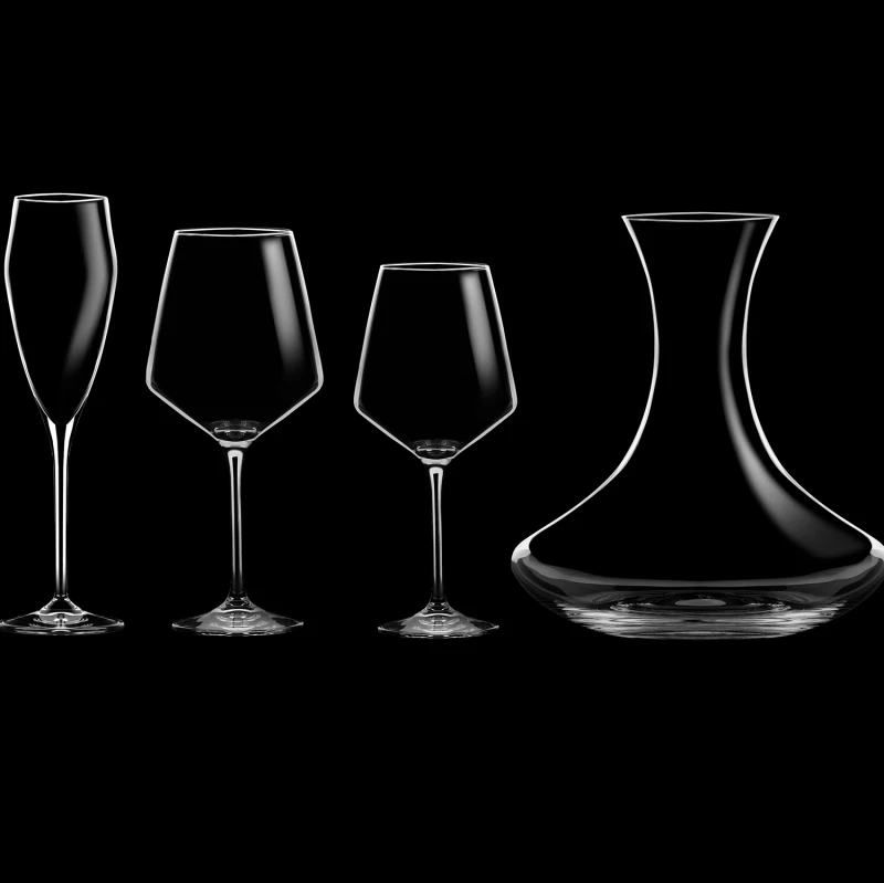 Oenology Σετ Ποτήρια Σαμπάνιας 2τμχ Γυάλινα