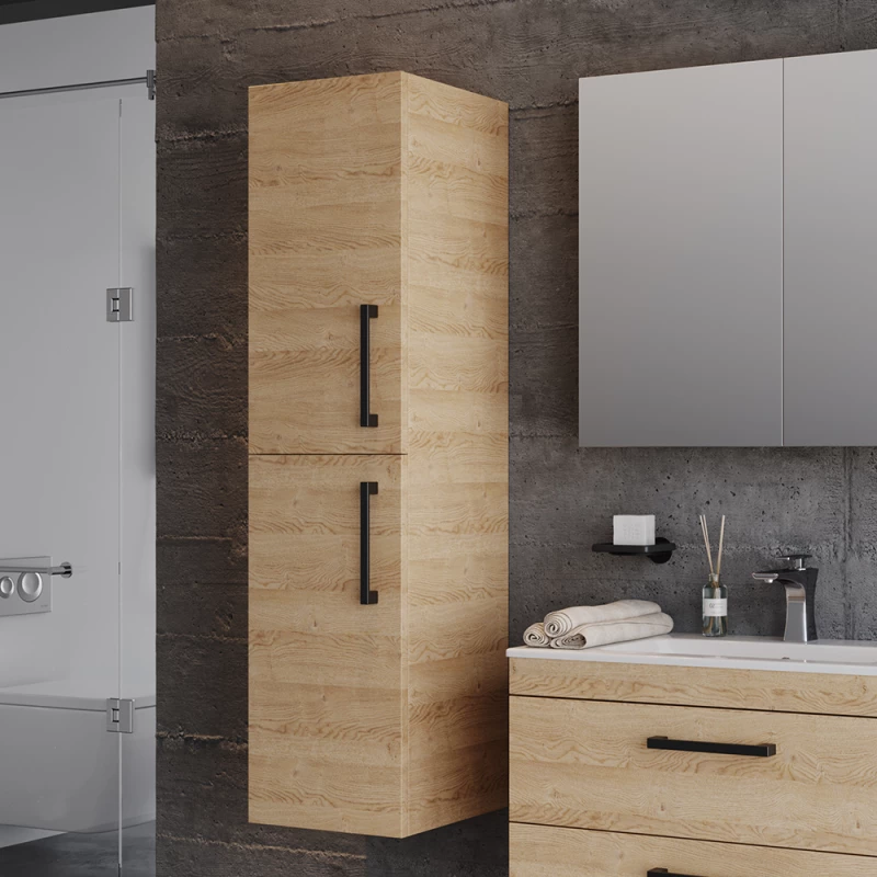 Στήλη SANTA Μπεζ MDF 18mm 35 3CSAN035BEM κρεμαστή 35x35x138