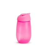 Munchkin Ποτήρι με Καλαμάκι Simple Clean Straw Cup Pink