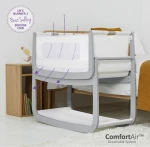Snuz Βρεφικό Λίκνο SnuzPod4, Dove Grey