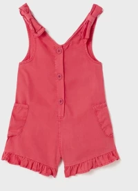 Mayoral Bebe Φόρμα Κοντή Από TENCEL™ Lyocell, Καρπούζι