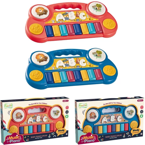 ΠΙΑΝΑΚΙ ΜΕ ΜΟΥΣΙΚΕΣ ΚΑΡΤΕΣ 39x23x5cm ToyMarkt 96163
