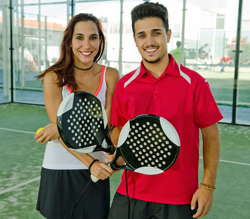 60' ιδιαίτερο μάθημα γνωριμίας με το Padel για 2 άτομα!