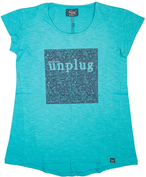 Μπλούζα "Unplug" μέντα (Μέντα )