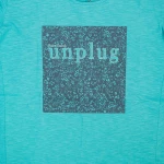 Μπλούζα "Unplug" μέντα (Μέντα )
