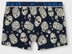 Σετ Boxer 3τμχ "Colorful Calaveras" μπλε οργανικό βαμβάκι (Μπλε)