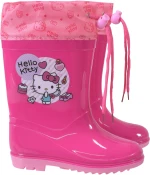 Γαλότσες "Hello Kitty" φούξια (Φούξια)