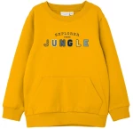 Μπλούζα φούτερ "Jungle" ώχρα (Ωχρα)