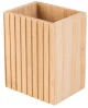 Θήκη Οδοντόβουρτσας Bamboo Essentials Τετράγωνη 8.3x6.5x10.3cm Estia