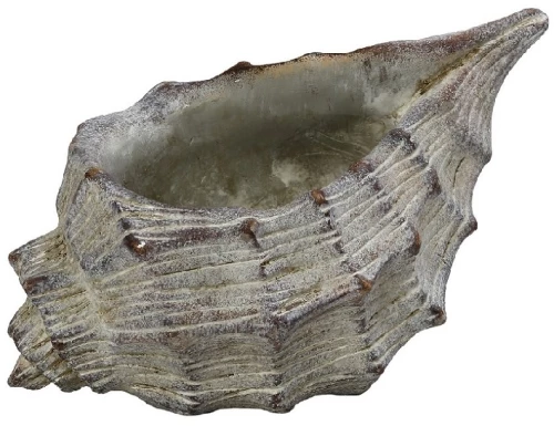 Κασπώ Τσιμεντένιο Κοχύλι Μπεζ 23.5x16x13.5Εκ