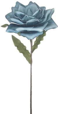 Κλαδί Foam Μπλε Τριαντάφυλλο 11x26x70Εκ