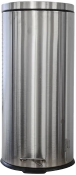 Κάδος πεντάλ classic ινοξ ματ 30lt       29x29x64εκ