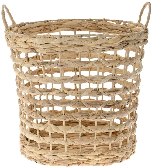 Καλάθι Ψάθινο Φυσικό  38x29x41Εκ