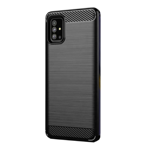 Forcell Carbon Case Samsung A51 Black (Θήκη για Samsung Galaxy A51)