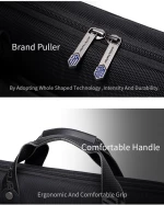 ARCTIC HUNTER τσάντα ώμου GW00022 για laptop 15.6"  8L  μαύρη
