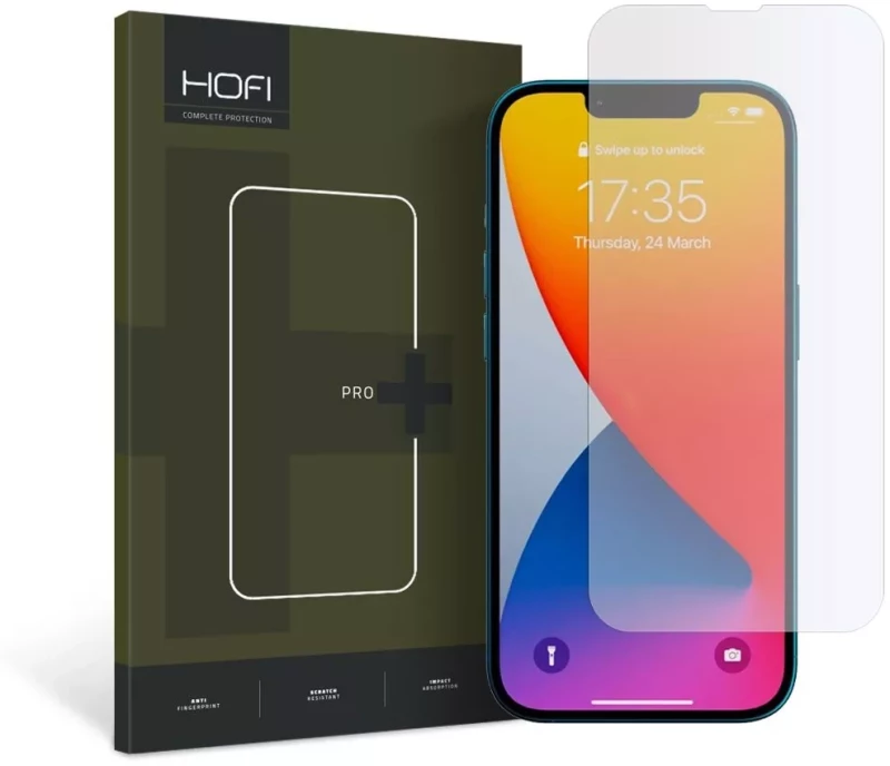 Hofi Tempered Glass Pro+ Clear-Apple iPhone 14/13/13 Pro